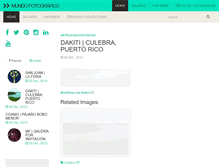 Tablet Screenshot of mundofotografico.com